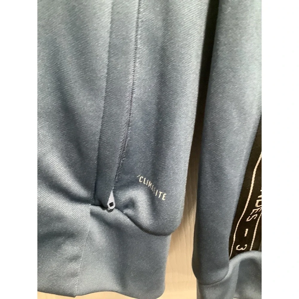 Adidas Original The Brand  With The 3 Stripes Blue  Jacket Mens Size Small